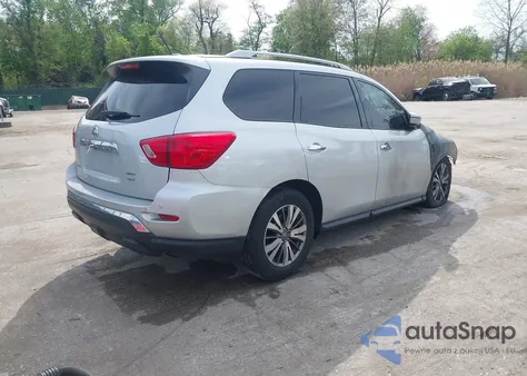 2018 Nissan Pathfinder Sv из США, поврежденный, VIN 5N1DR2MM0JC662298